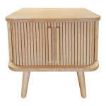 paris prix Table de Chevet Design "Rove" 50cm Chêne