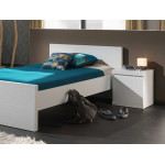 Paris Prix Table De Chevet Enfant "Lara" 55cm Blanc