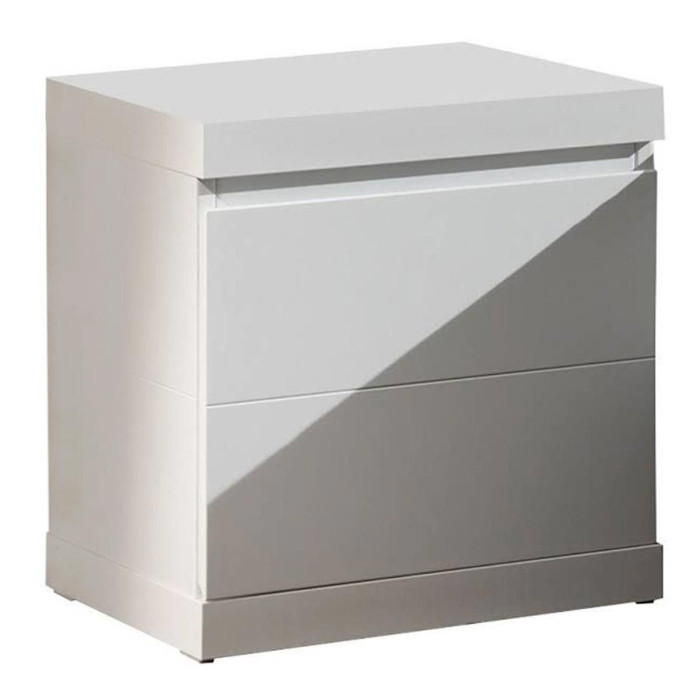 Paris Prix Table De Chevet Enfant "Lara" 55cm Blanc