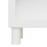 Paris Prix Table De Chevet Enfant "Tara" 42cm Blanc