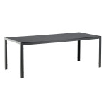 paris prix Table de Jardin "Break" 205cm Noir