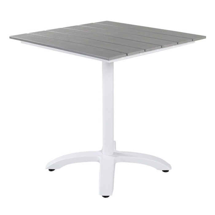 Paris Prix Table De Jardin "Colorado" 70cm Gris
