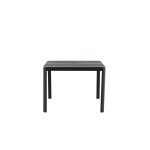 Paris Prix Table De Jardin En Teck "Togo" 150cm Noir