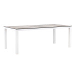 paris prix Table de Jardin "Llama" 205cm Gris