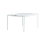 Paris Prix Table De Jardin "Modena" 150cm Blanc