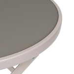 Paris Prix Table De Jardin Pliable "Elba" 71cm Beige