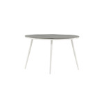 Paris Prix Table De Jardin Ronde "Break" 120cm Gris