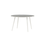 Paris Prix Table De Jardin Ronde "Break" 120cm Gris