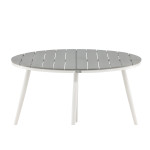 Paris Prix Table De Jardin Ronde "Break" 120cm Gris