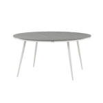 Paris Prix Table De Jardin Ronde "Break" 150cm Gris
