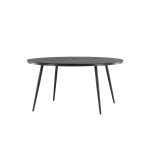 Paris Prix Table De Jardin Ronde "Break" 150cm Noir