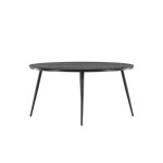 Paris Prix Table De Jardin Ronde "Break" 150cm Noir