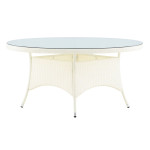 Paris Prix Table De Jardin Ronde "Volta" 150cm Blanc