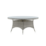 Paris Prix Table De Jardin Ronde "Volta" 150cm Gris