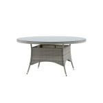 Paris Prix Table De Jardin Ronde "Volta" 150cm Gris