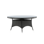Paris Prix Table De Jardin Ronde "Volta" 150cm Noir