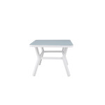 Paris Prix Table De Jardin "Virya" 200cm Blanc & Gris