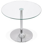 Paris Prix Table De Repas "Anaba" 90cm Transparent