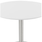 Paris Prix Table De Repas Design "Kansas" 90cm Blanc