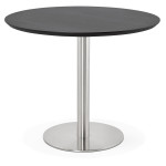 Paris Prix Table De Repas Design "Kansas" 90cm Noir