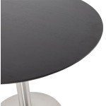 Paris Prix Table De Repas Design "Kansas" 90cm Noir