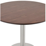 Paris Prix Table De Repas Design "Kansas" 90cm Noyer