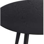 Paris Prix Table De Repas Design "Kyoto" 120cm Noir