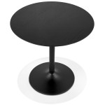 Paris Prix Table De Repas Design "Mivlo" 80cm Noir