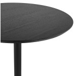 Paris Prix Table De Repas Design "Mivlo" 80cm Noir