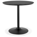 paris prix Table de Repas Design "Mivlo" 80cm Noir