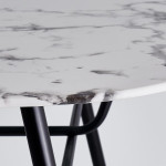 Paris Prix Table De Repas Design "Roxas" 160cm Blanc