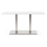 Paris Prix Table De Repas Design "Samba" 150cm Blanc