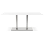 Paris Prix Table De Repas Design "Samba" 180cm Blanc