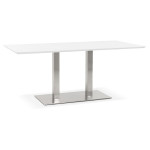 paris prix Table de Repas Design "Samba" 180cm Blanc