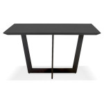 Paris Prix Table De Repas Design "Wimona" 140cm Noir