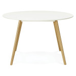 Paris Prix Table De Repas "Hanko" 120cm Blanc