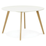 Paris Prix Table De Repas "Hanko" 120cm Blanc