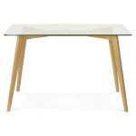 Paris Prix Table De Repas "Kastra" 120cm Transparent