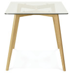 Paris Prix Table De Repas "Kastra" 120cm Transparent
