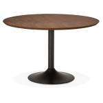 paris prix Table de Repas "Lagoz" 120cm Noyer