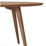 Paris Prix Table De Repas "Lund" 120cm Noyer