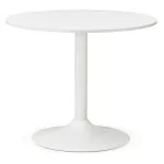 paris prix Table de Repas "Vanta" 120cm Blanc