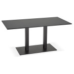 paris prix Table Design "Alabama" 160cm Noir