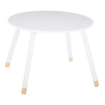 paris prix Table Enfant Design "Douceur" 60cm Blanc