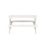 Paris Prix Table Enfant En Bois "Massif" 90cm Blanc