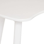 Paris Prix Table Enfant Lune "Douceur" 60cm Blanc