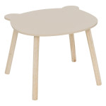 paris prix Table Enfant Ourson "Douceur" 53cm Beige