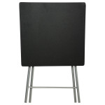 Paris Prix Table Pliante "Basic" 75cm Noir