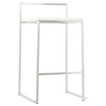paris prix Tabouret de Bar "Aquilon" 76cm Blanc