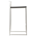 Paris Prix Tabouret De Bar "Aquilon" 76cm Noir